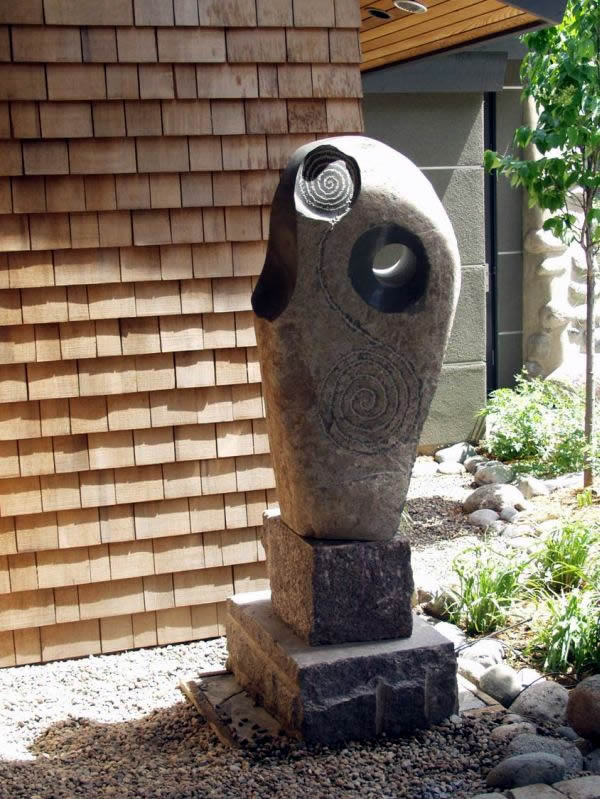 Charles Seha Professional Landscape Designer in Rochester, Minnesota -  Unique Sculptures and Sculptural Element Design for Homes and Businesses